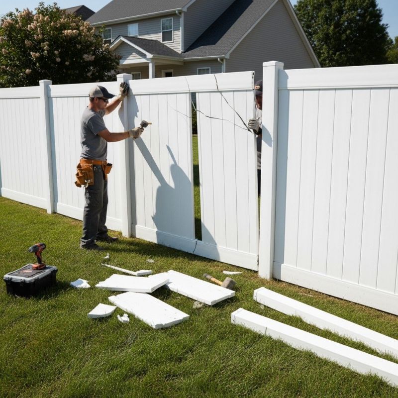 Composite Fence Repair