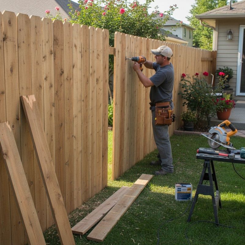 Field Fence Repair